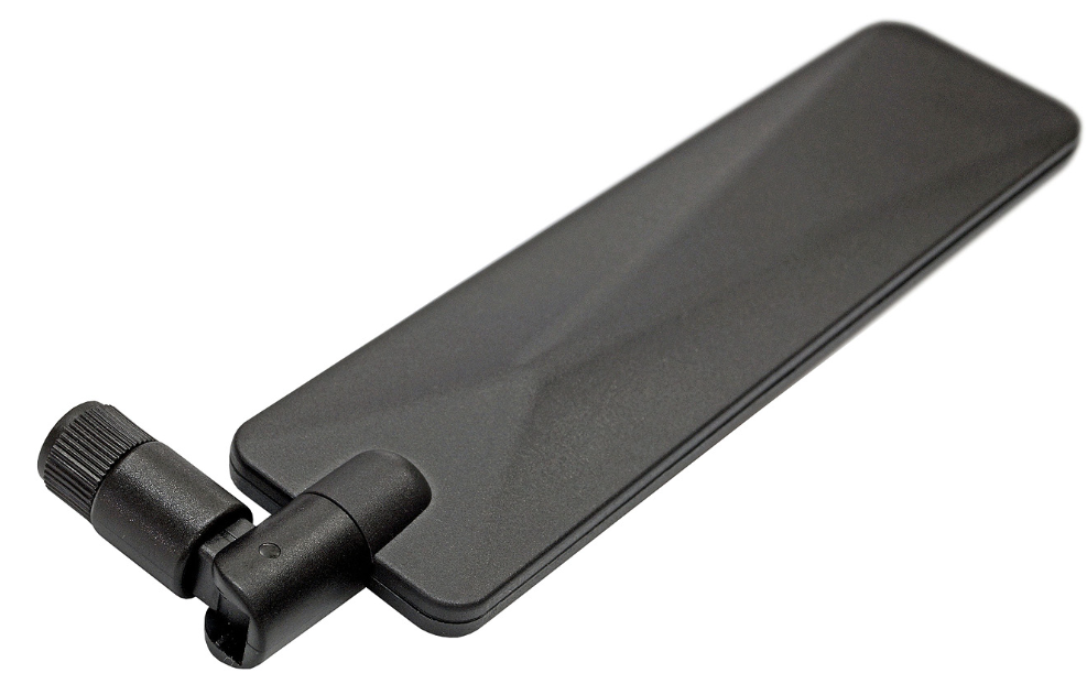 2J Antennas, 單個外部天線, W0183Z-C276B,鉸鏈式連接器,連接器安裝,旋轉 SMA-M 天線