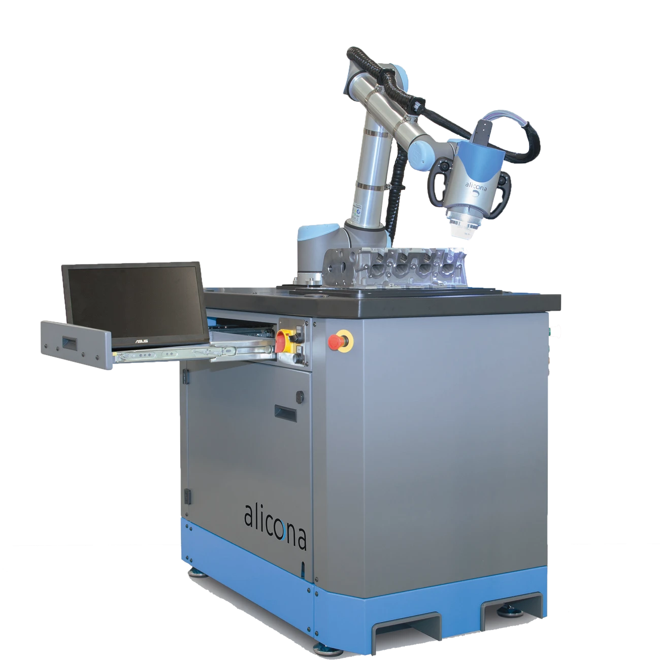 奧地利Alicona Imaging GmbH-Cobot  具有機(jī)械臂的協(xié)同光學(xué)三維測(cè)量傳感器