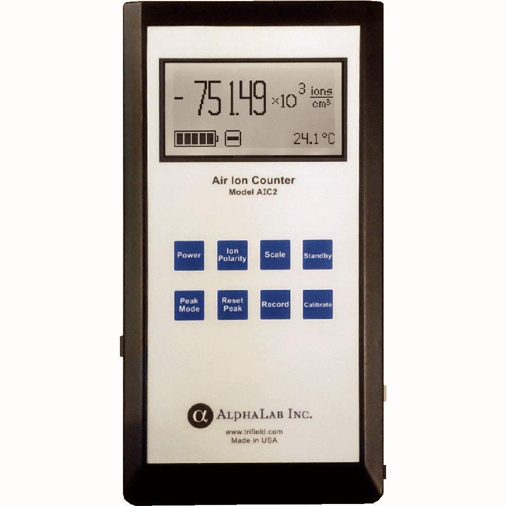 Alphalab AIC2 負離子檢測儀，美國AIC空氣負氧離子檢測儀, 大范圍空氣負離子檢測儀, 空氣負離子監(jiān)測設備，負氧離子檢測儀，AIC負離子濃度儀，空氣負離子檢測儀，空氣離子濃度儀，