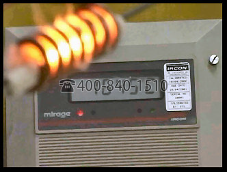Ambrell感應加熱器40Kw 退火應用5：鎢棒的退火