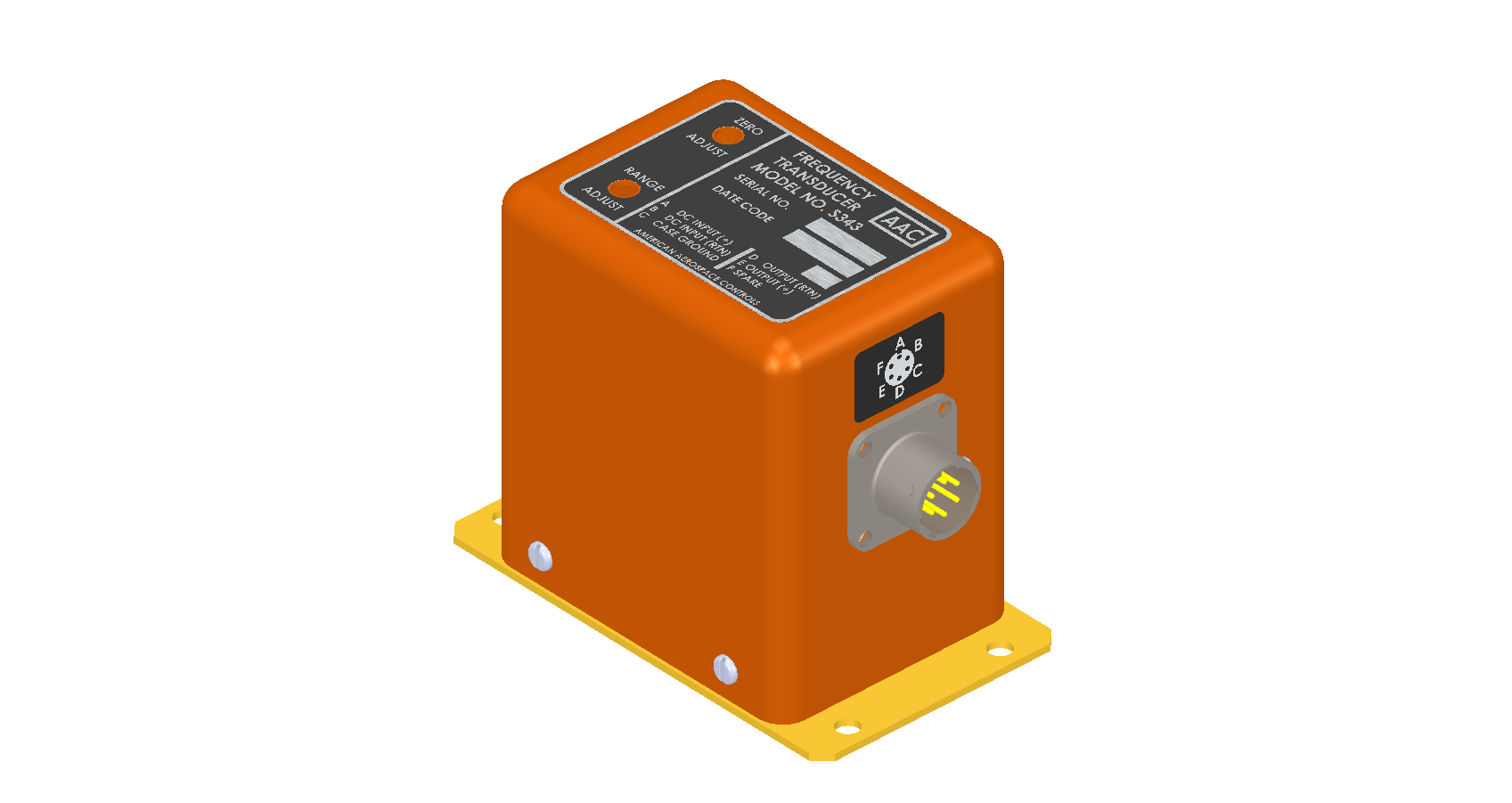 美國AAC AMERICAN AEROSPACE CONTROLS 頻率傳感器S343