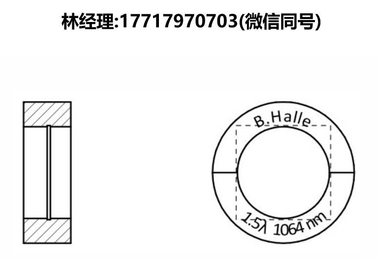 Bernhard Halle Nachfl進口代理,RLQ/RLM低階波片
