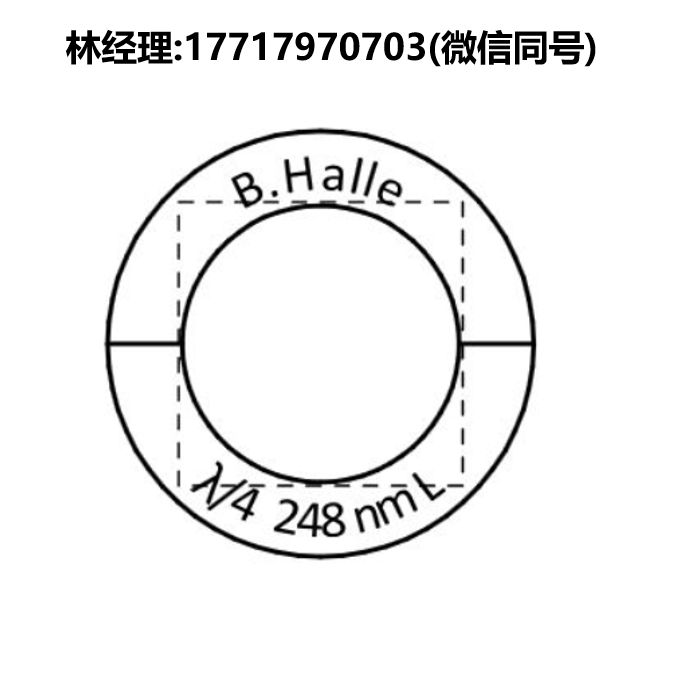 Bernhard Halle Nachfl進口代理,RZQ/RZM零級波片