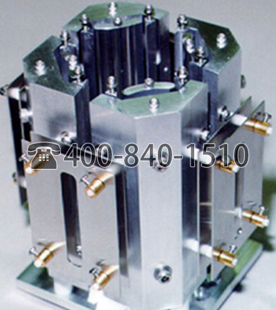 美國 Beam Imaging Solutions,離子束偏轉器,四極桿 QID-900,以 90 度偏轉入射的正電或帶負電的離子束。