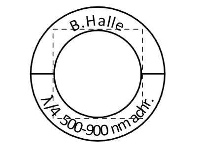 德國Bernhard Halle Nachfl 消色差波片 零級復合波片
