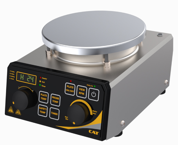 德國CAT,磁力攪拌器,M 21 系列,全能型磁力加熱板攪拌器,1600 rpm | 10 升 | 350 °C
