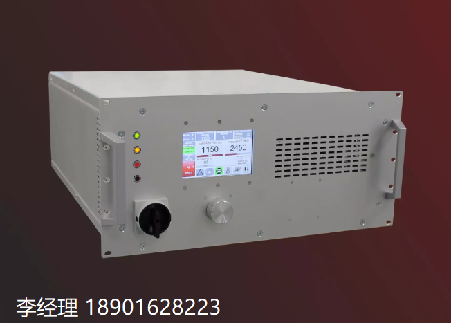 德國Fricke und Mallah19 英寸機架中的固態微波發生器 1150 W，19 英寸機架