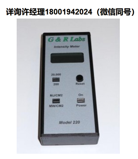 美國G&R Labs Model 220 紫外線光度計、照度計、測光儀、紫外線照度計、進口代理G&R Labs