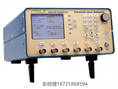 美國Highland Technology P500四通道臺式數(shù)字延遲與脈沖發(fā)生器