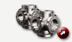 HUNTINGTON UHV FITTINGS (CF), 6-way CROSS 超高壓配件（CF），6路接口