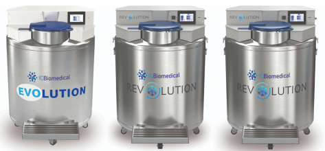 美國(guó) IC Biomedical 大容量不銹鋼低溫冷凍罐 Revolution 系列
