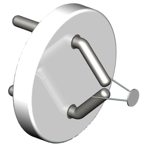 美國kimball physics 氧化鋇涂層圓盤陰極barium-oxide-coated-discs 氧化鋇陰極