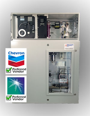 liquidgasanalyzers H2S in Fuel Oil Analyzer 燃油分析儀中的H2S 應用于氣體處理，硫化氫（H2S），煉油廠，液體分析儀，過程分析儀，測量，行業