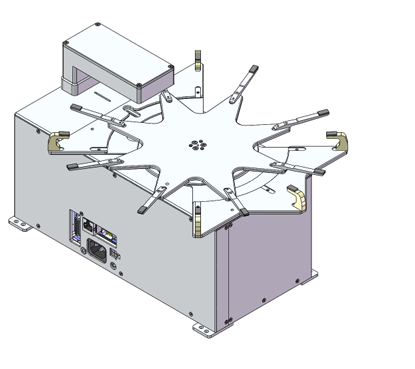 美國Logosol, LPA12ET-3 邊緣處理預對準儀,LPA12ET-3-RETV1-S38-S(B)-R880V-NE-(C),用于 300mm 晶圓的邊緣處理預對準器