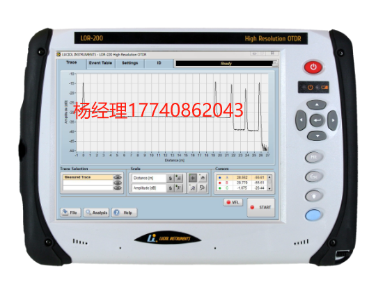 Luciol Instruments LOR-220 OTDR 光時域反射儀 掃描光子計數
