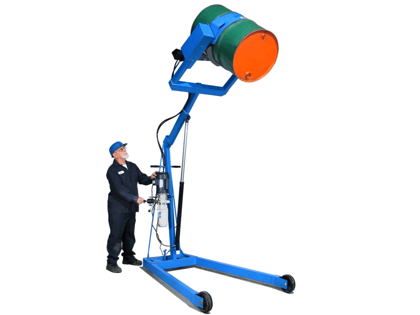 美國 Morse 帶輪子的液壓滾筒自卸車 型號 400A-60 移動式滾筒搬運機