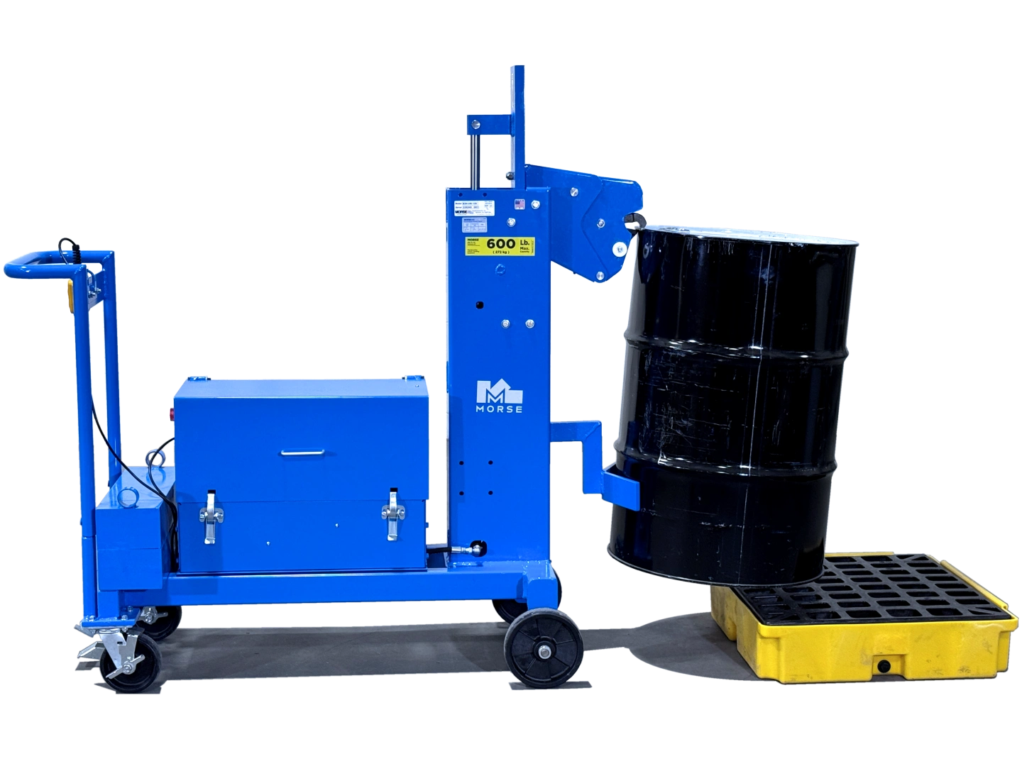 Morse滾筒碼垛機82H-XR 加長型碼垛機提升至 19 英寸托盤碼垛