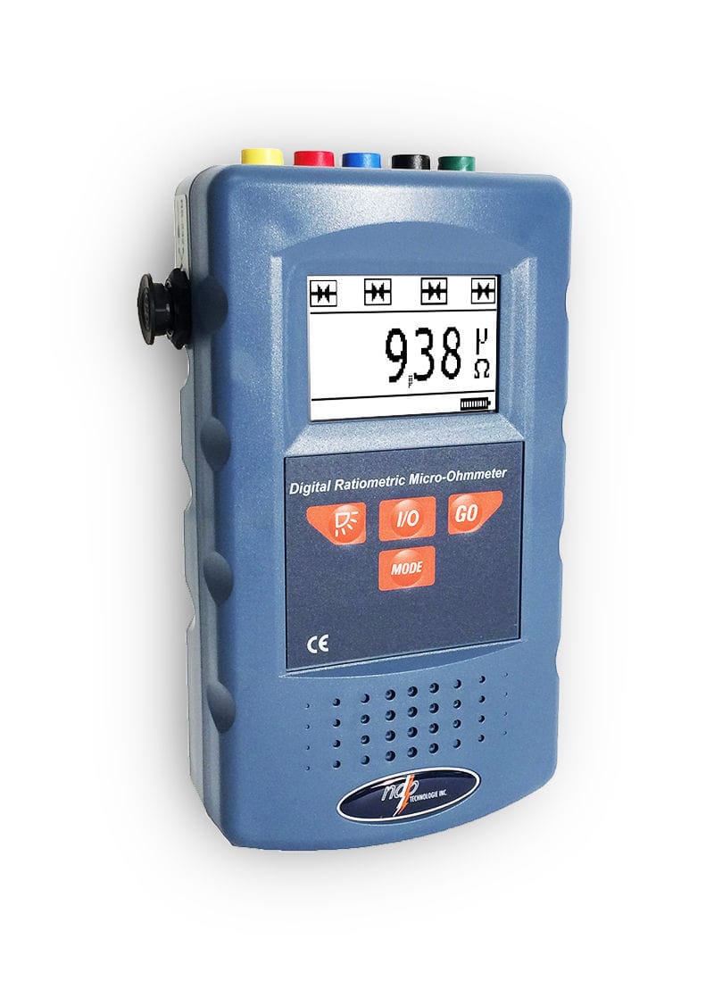 Microhmmeter / digital / portable / low-resistance LRM-10