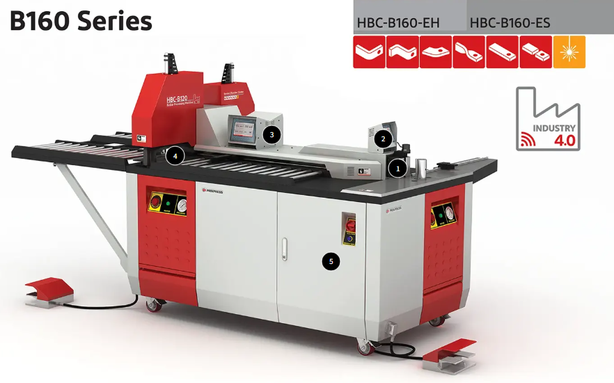 PAYAPRESS 母線加工機 3 合 1 電氣母線機HBC-B160 ES/EH