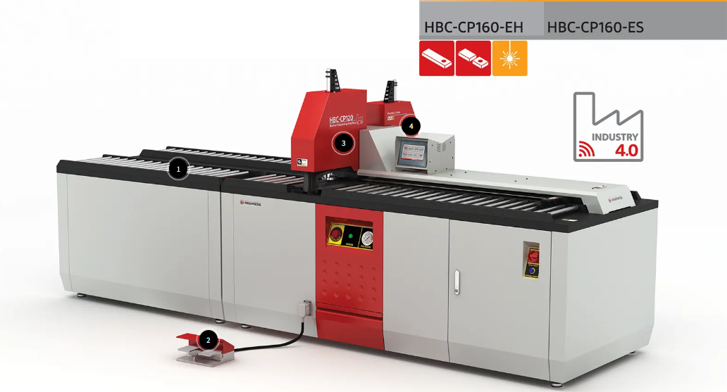 PAYAPRESS 母線加工機母線切割沖孔機HBC-CP160?ES/EH