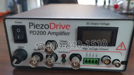 Piezodrive PD200 電壓放大器，適用于電光、超聲波、振動控制、納米定位系統和壓電電機等廣泛的應用