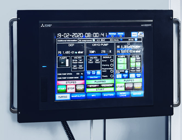 波蘭 PREVAC, 硬件,自動(dòng)化與控制,PLC/HMI 控制