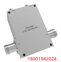 High Power 30 dB Type N Dual Directional Coupler,高功率 30 dB N 型雙定向耦合器， 0.5-100 MHz Model: C30-102-481/2N