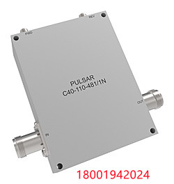 High Power 40 dB Type N Dual Directional Coupler, 高功率 40 dB N 型雙定向耦合器 ，1-100 MHz Model: C40-110-481/1N