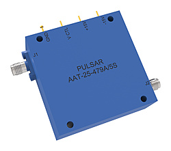 Pulsar Microwave-Voltage Controlled Linearized Attenuator, 4-8 GHz Model: AAT-25-479A/5S壓控線性衰減器