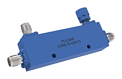 美國Pulsar Microwave 定向耦合器-6 dB SMA Directional Coupler, 2-18 GHz， 型號： CS06-15-436/13