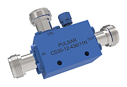 美國Pulsar Microwave -定向耦合器30 dB Type N Directional Coupler- 7-12.4 GHz Model: CS30-12-436/11N