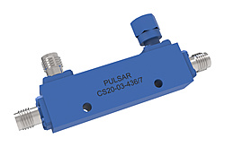 美國Pulsar Microwave -定向耦合器20 dB SMA Directional Coupler- 1-2 GHz Model: CS20-03-436/7