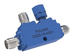 美國Pulsar Microwave -定向耦合器20 dB SMA Directional Coupler-4-8 GHz Model: CS20-10-435/1