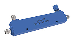 美國Pulsar Microwave -定向耦合器20 dB SMA Directional Coupler-1-18 GHz Model: CS20-18-436/16