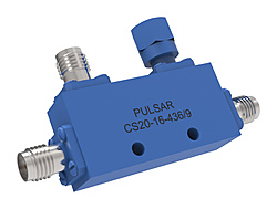 美國Pulsar Microwave -定向耦合器20 dB SMA Directional Coupler-4-18 GHz Model: CS20-16-436/14