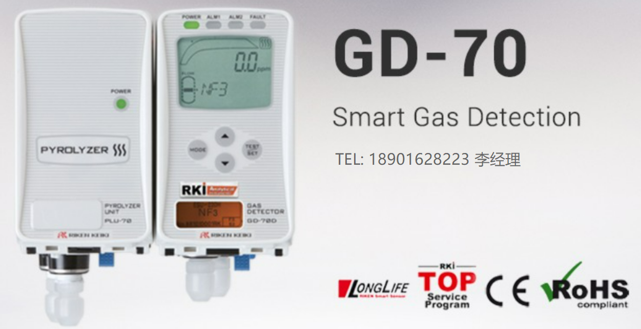 德國 RKI Analytical GD-70 Smart Gas Detection