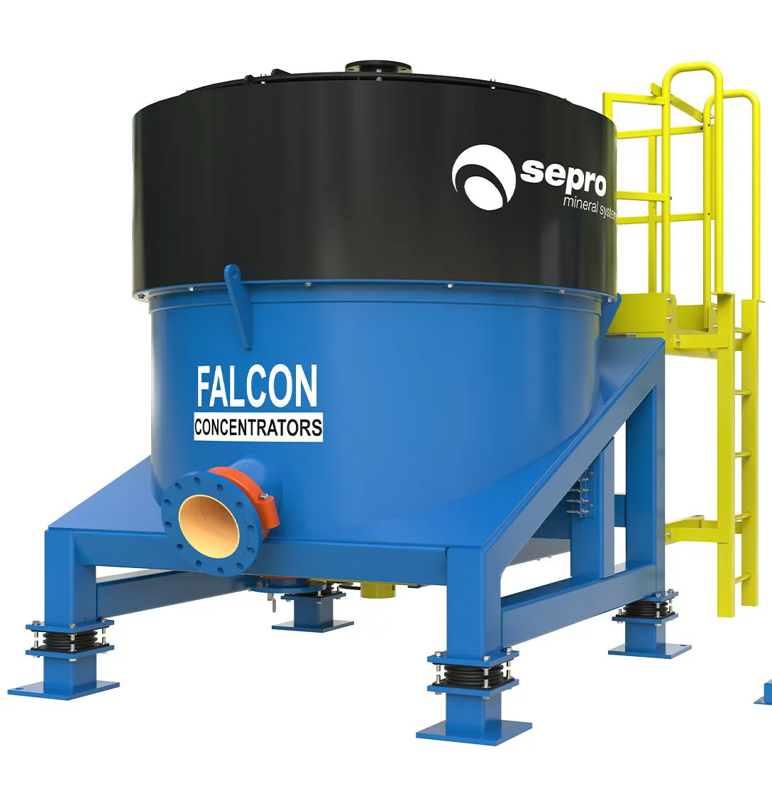 Falcon C系列連續(xù)重力選礦機(jī)，連續(xù)排礦離心機(jī)，金礦重力選礦機(jī) ，專門用于需要高質(zhì)量產(chǎn)量與礦物精礦比的礦物回收應(yīng)用