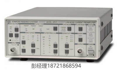 美國SRS SR570低噪聲電流前置放大器 前置電流放大器