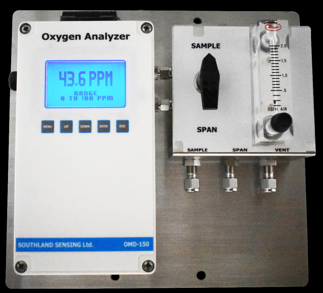 美國Southland Sensing 工業氧氣分析儀 CE危險區域在線過程氧氣分析儀 應用包括天然氣，垃圾填埋場，制氫和其他工業應用