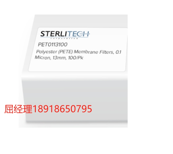 sterlitech 過濾器 PTFE Membranes PET0113100  可用于過濾強酸和腐蝕性溶液 排氣、相分離、伽馬射線滅菌的應用 透氣等