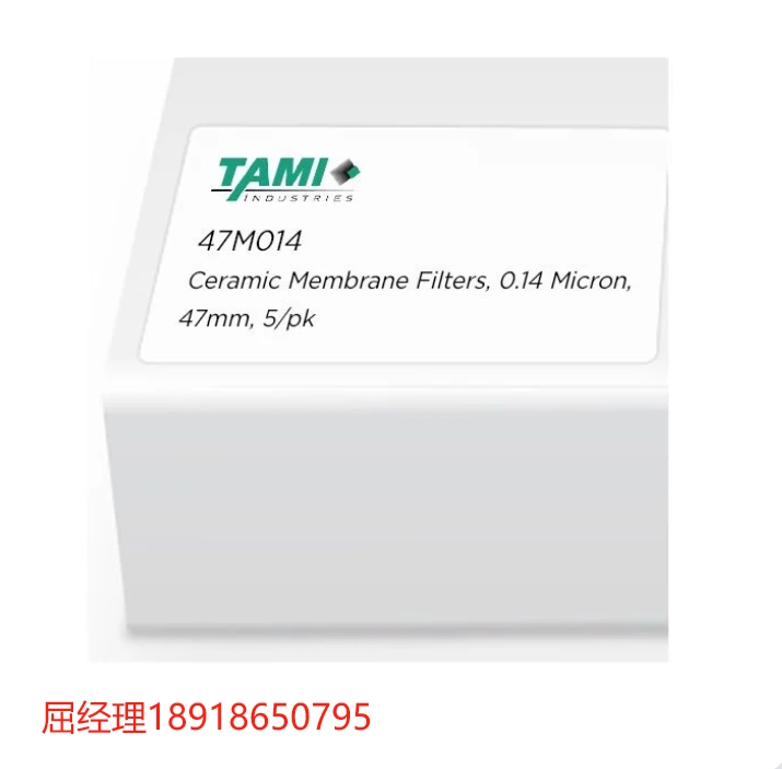 sterlitech 過濾器 Ceramic Membranes 陶瓷膜  47M014 47M020 可用于水處理與廢水回收 乳制品過濾 超純水制備 溶劑分離與回收等
