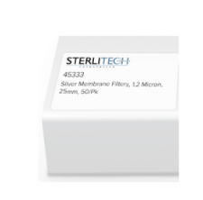 美國 Sterlitech 銀膜 45333 1.2μm，25mm 濾膜