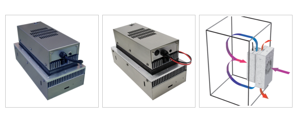 美國TECA,AHP-1200 系列,熱電空調,旨在保護電子設備箱免受過熱,安裝方式： 貫穿式安裝