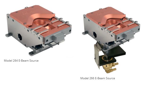 Production Multi-Pocket Sources 生產(chǎn)型多坩堝電子源:  Model 264, Model 266