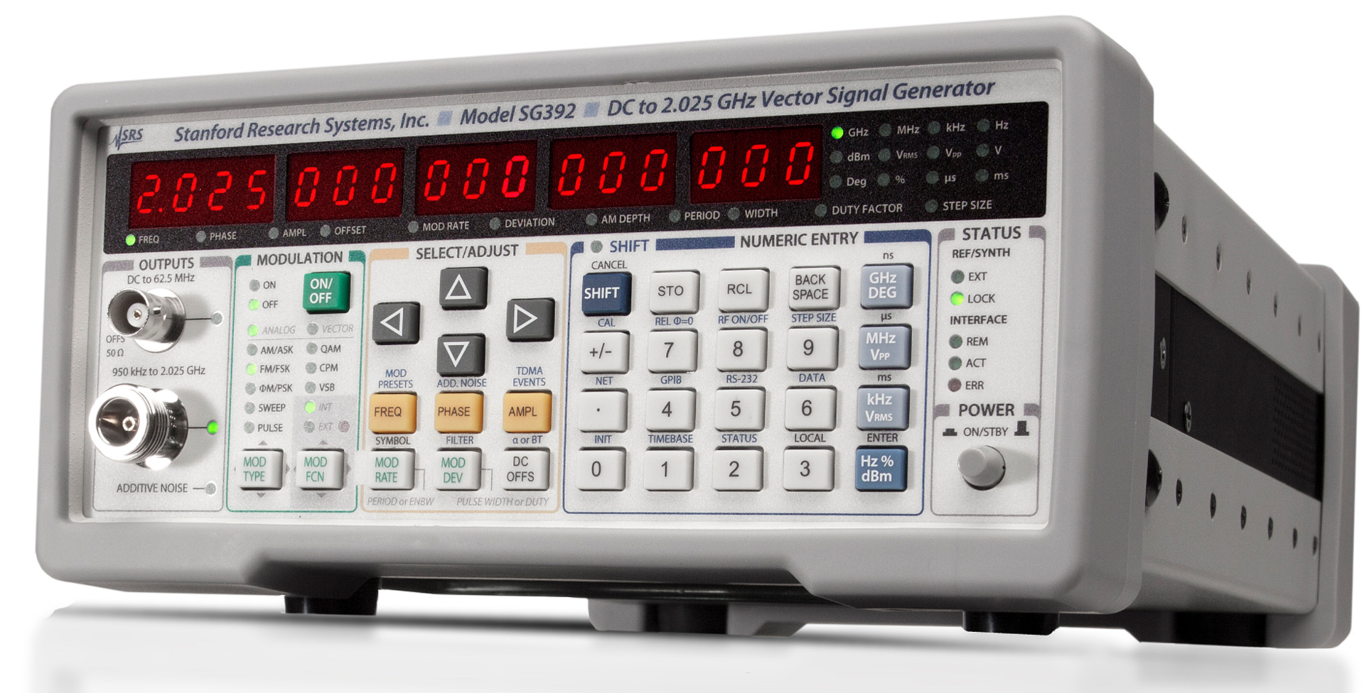 SRS SG390系列 矢量信號發生器 SG392、SG394 、SG396? 斯坦福 STANFORD RESEARCH SYSTEMS SRS進口代理