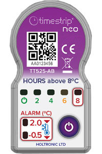 英國(guó)Timestrip neo 新一代電子冷凍指示器