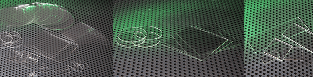 UQG OPTICS Laboratory glass, slide and plate products 實驗室玻璃