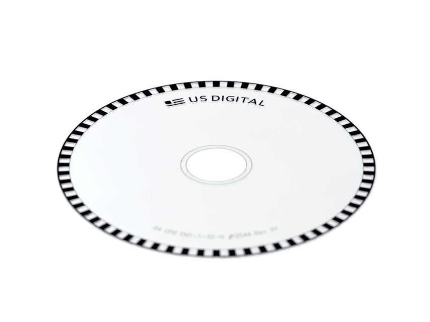US Digital透射式編碼器模塊2英寸旋轉編碼器盤聚酯薄膜DISK-2