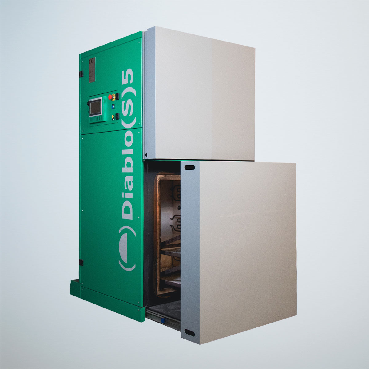德國WIWOX-DIABLO (S) Compact pyrolysis oven，熱解爐-工具、噴嘴、過濾器、模具等的熱清洗。