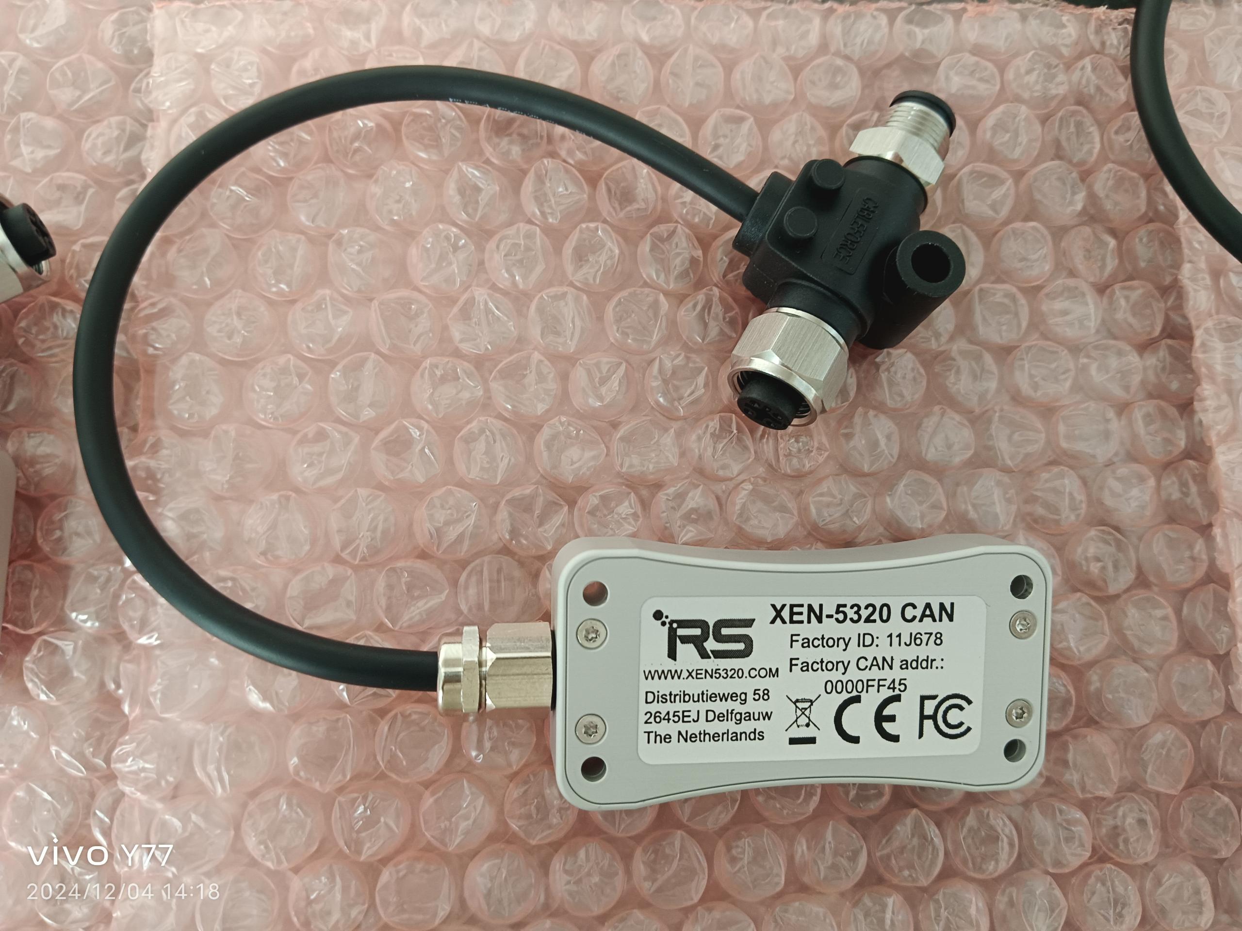 代理RS Product Solutions XEN-5320-ALU-CAN氦氣傳感器,Xensor integration